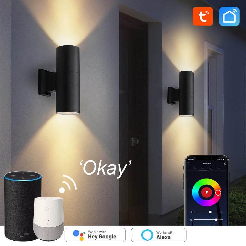 Outdoor Lighting Zigbee - Tuya Smart Outdoor Wall Lights, Up