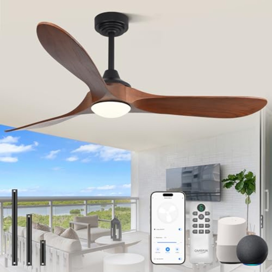 Outdoor Lighting Smart Controller - 60 inch Outdoor Ceiling Fans with