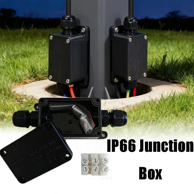 Outdoor Lighting Wire - 1pc 2 Way Outdoor Waterproof IP66