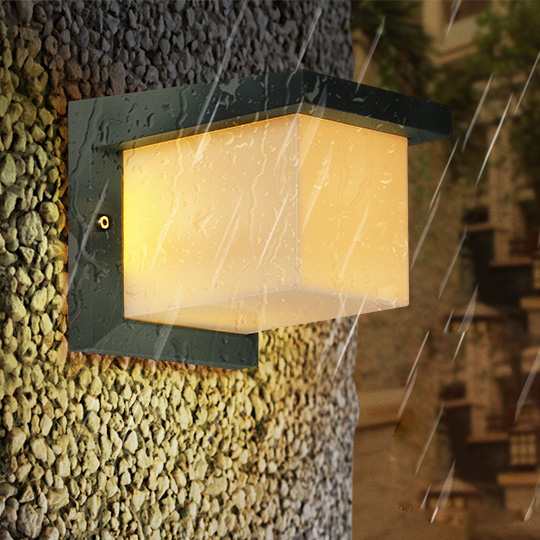 Outdoor Yard Lighting Fixtures - 10W LED Exterior Wall Sconce Light