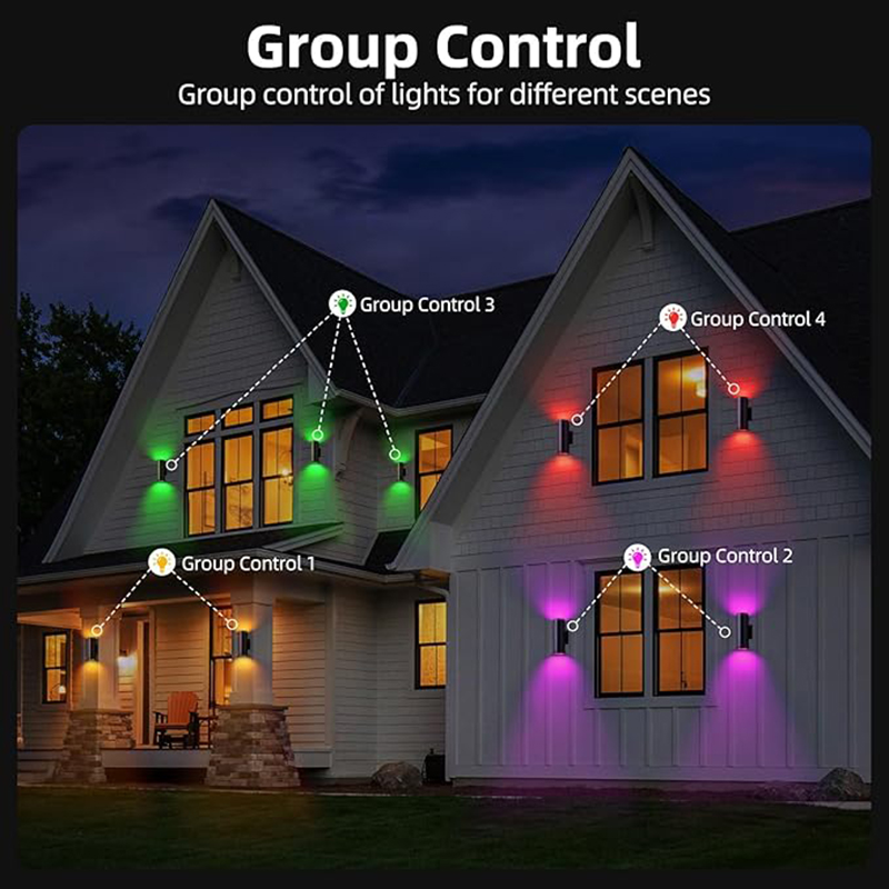 Tuya Smart Outdoor Wall Lights - Outdoor Lighting Zigbee review and price