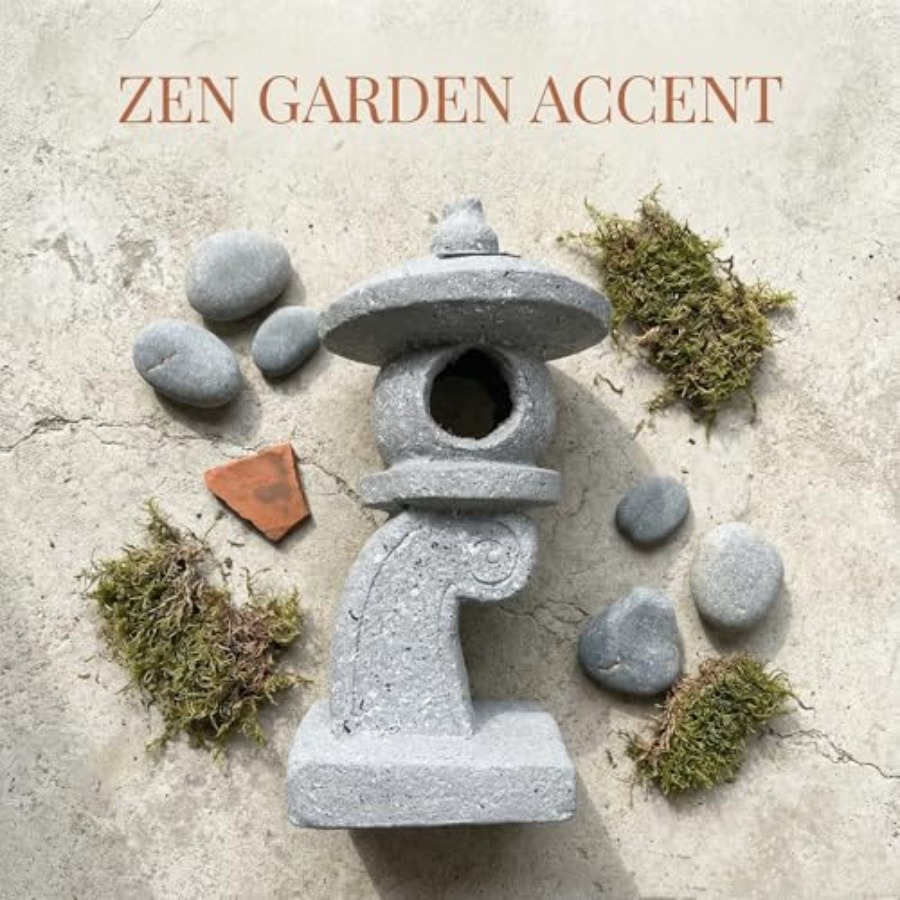 14'' High Asian Solar-Powered  - Outdoor Zen Lighting review and price