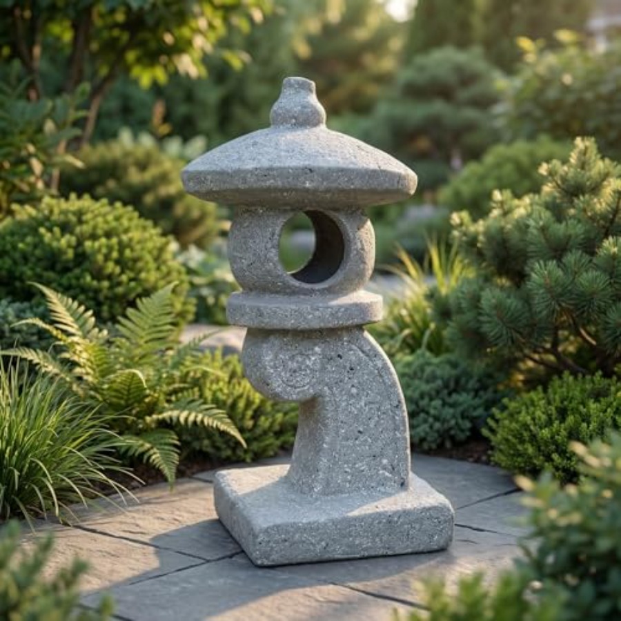 14'' High Asian Solar-Powered  - Outdoor Zen Lighting review and price