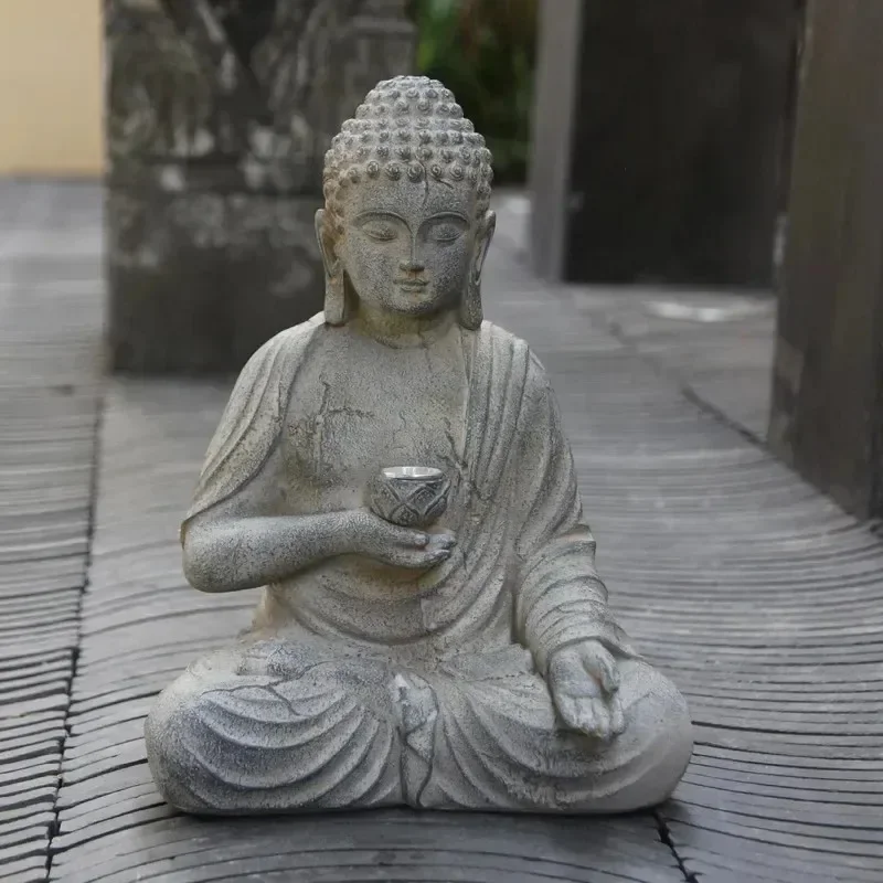 Solar Powered LED Light Resin  - Outdoor Zen Lighting review and price
