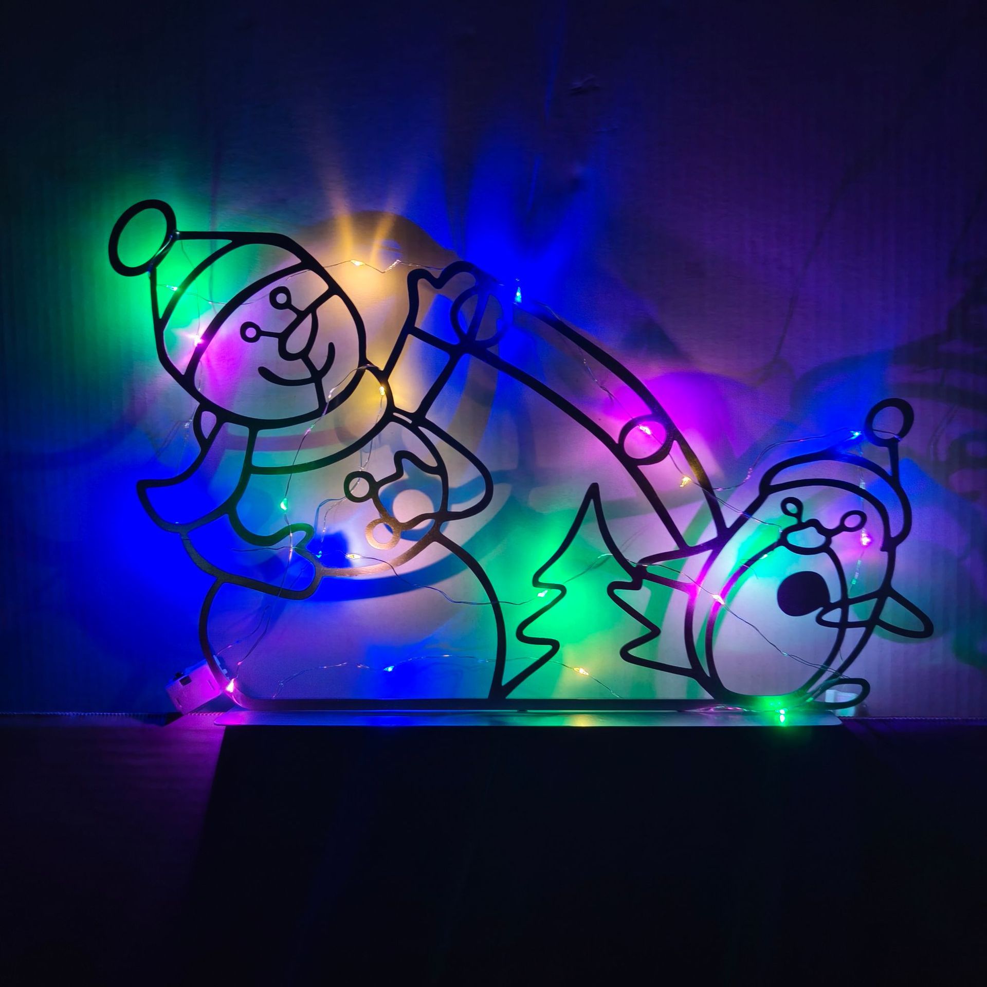 Animated Snowball Light LED Gl - Xmas Outdoor Lighting Decorations review and price