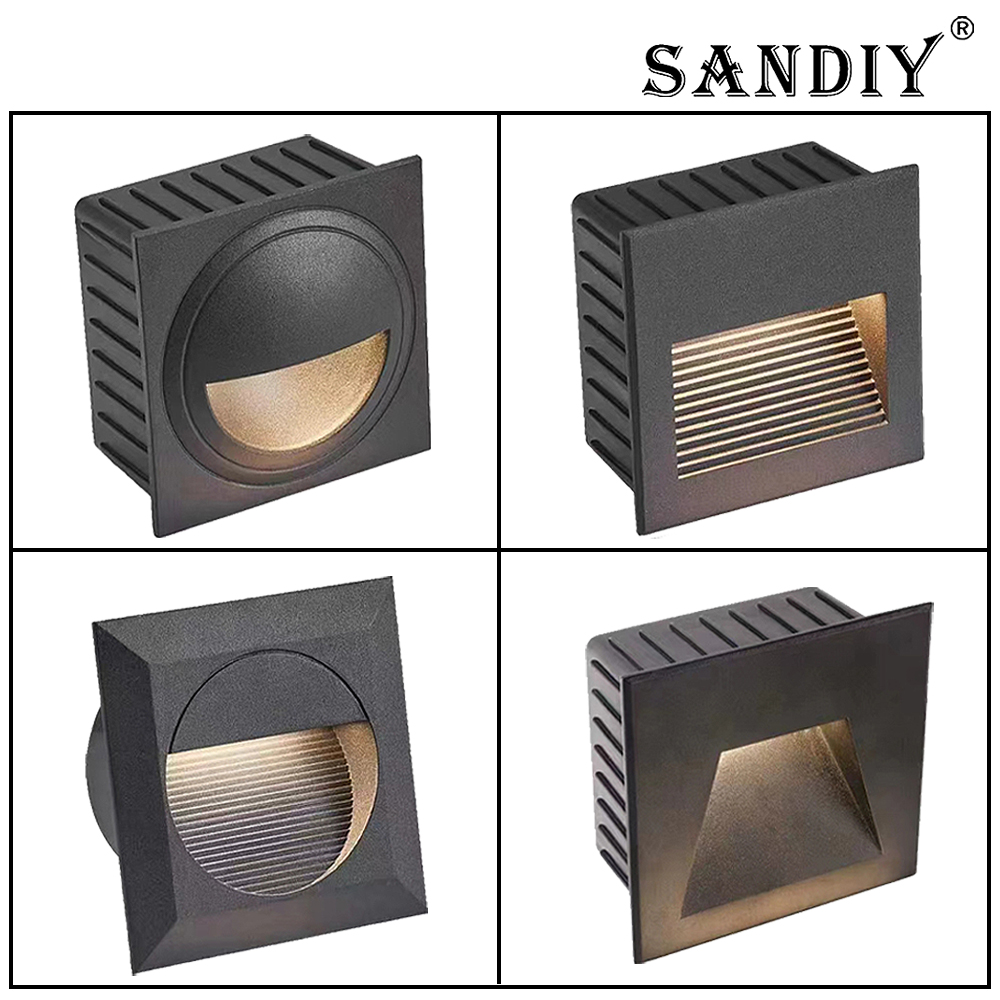 SANDIY Recessed Outdoor Wall S - Outdoor Lighting Low Voltage review and price