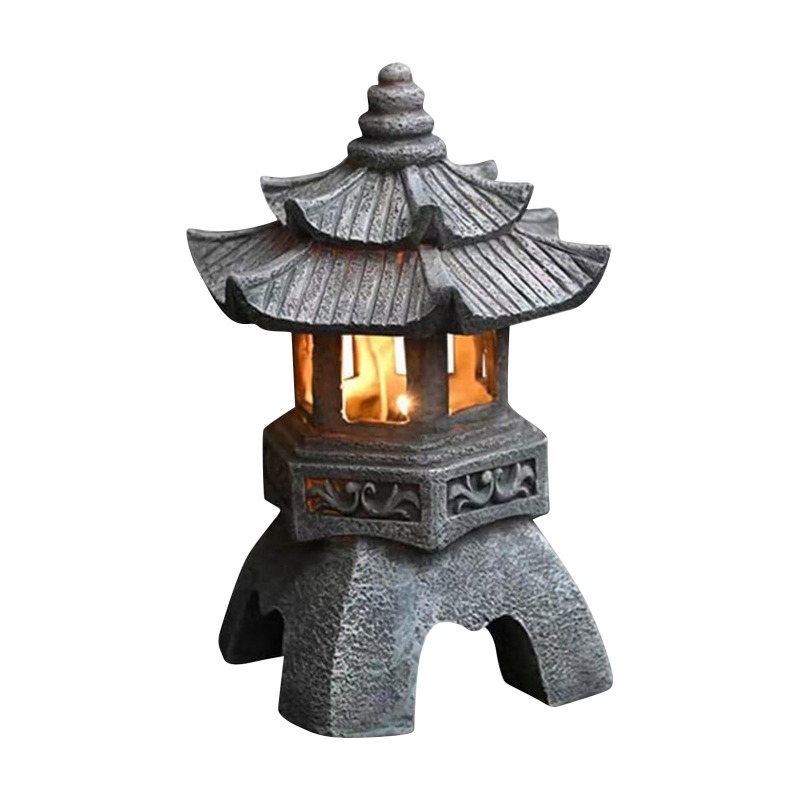 Pagoda Statues Outdoor Solar P - Outdoor Zen Lighting review and price
