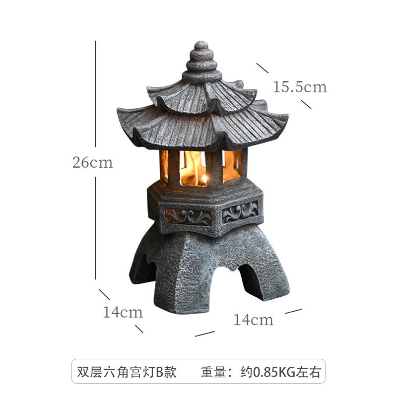 Pagoda Statues Outdoor Solar P - Outdoor Zen Lighting review and price