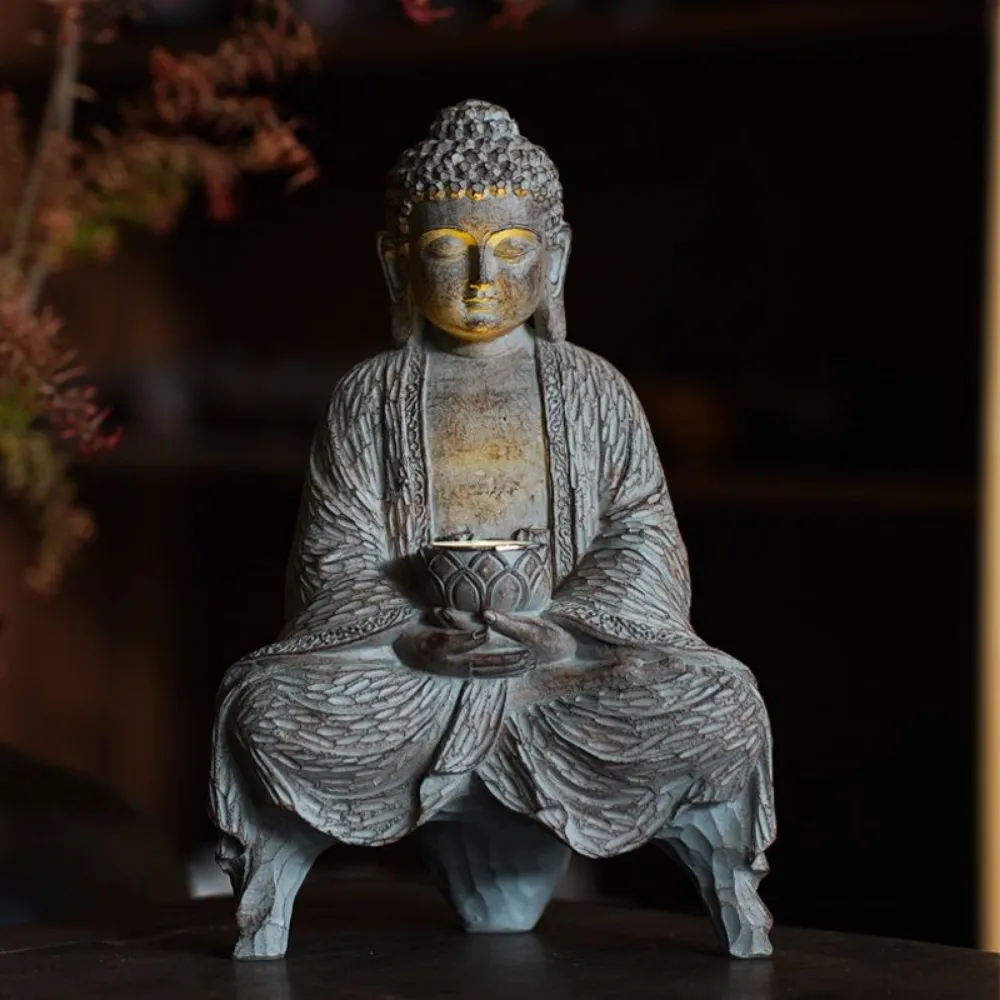Outdoor Solar Buddha Statue Li - Outdoor Zen Lighting review and price