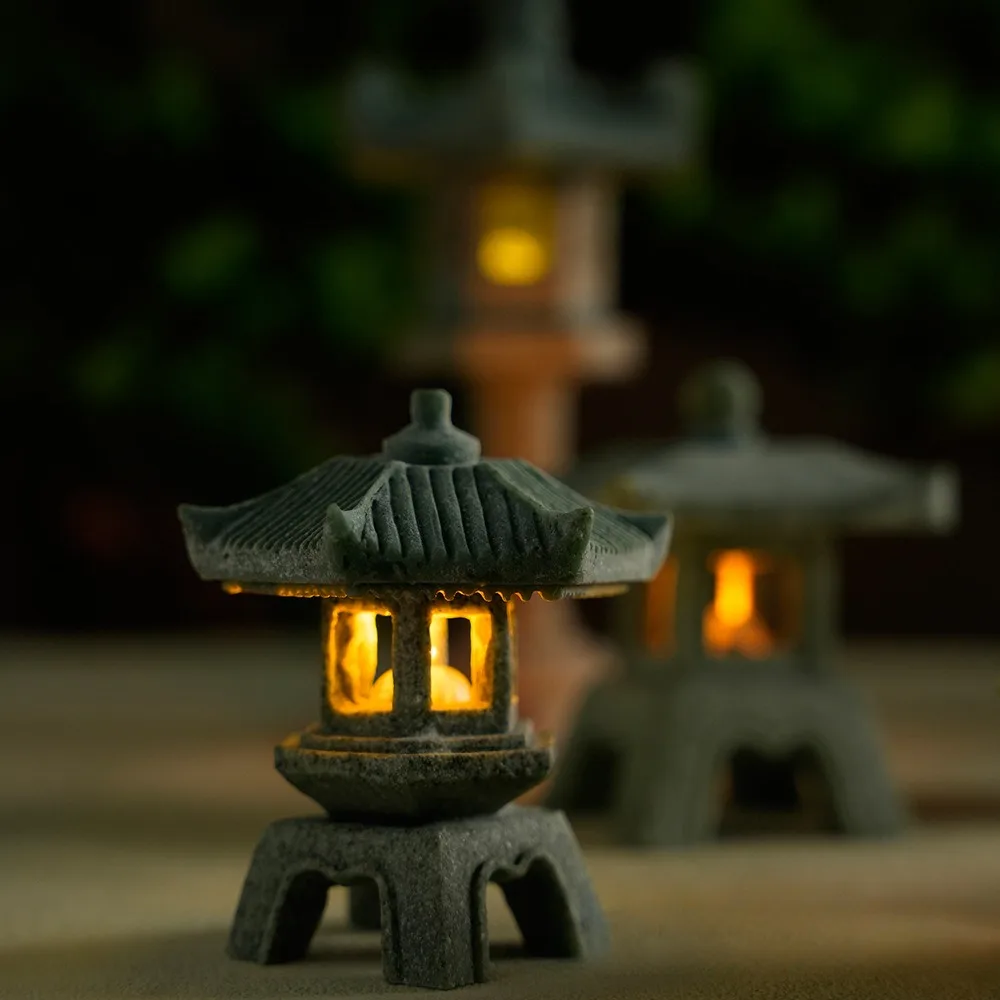 Mini Pagoda Lantern Light Gard - Outdoor Zen Lighting review and price