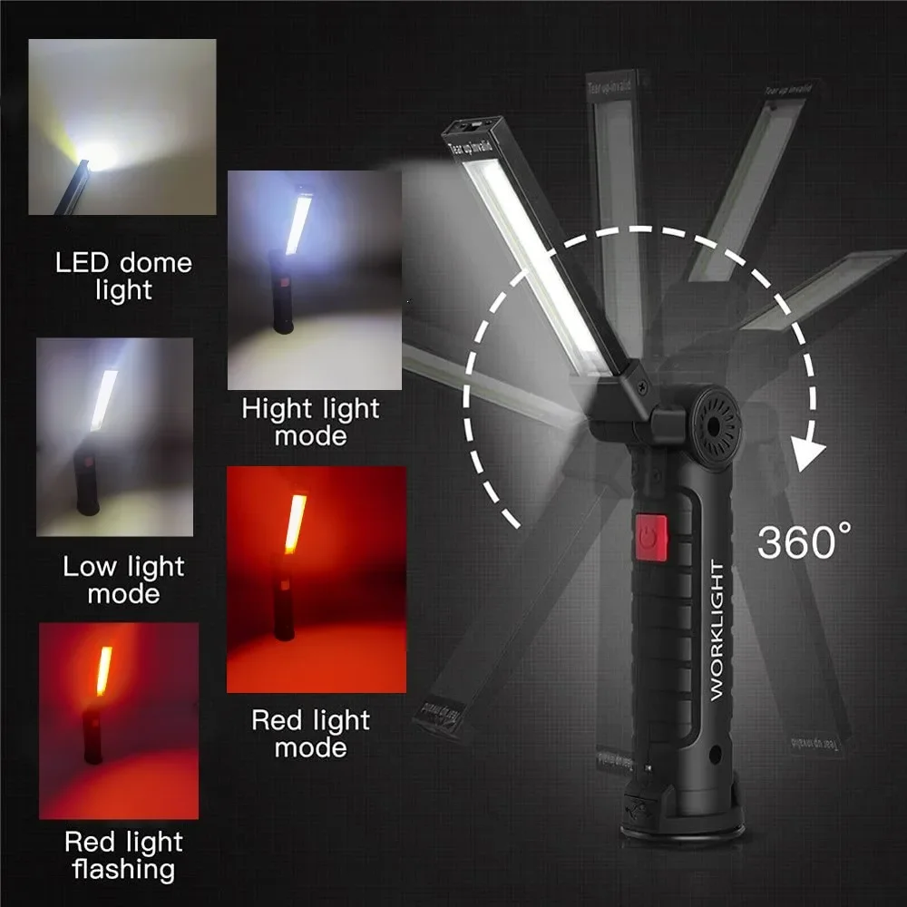 Portable COB LED Flashlight US - Outdoor Lighting Usb review and price