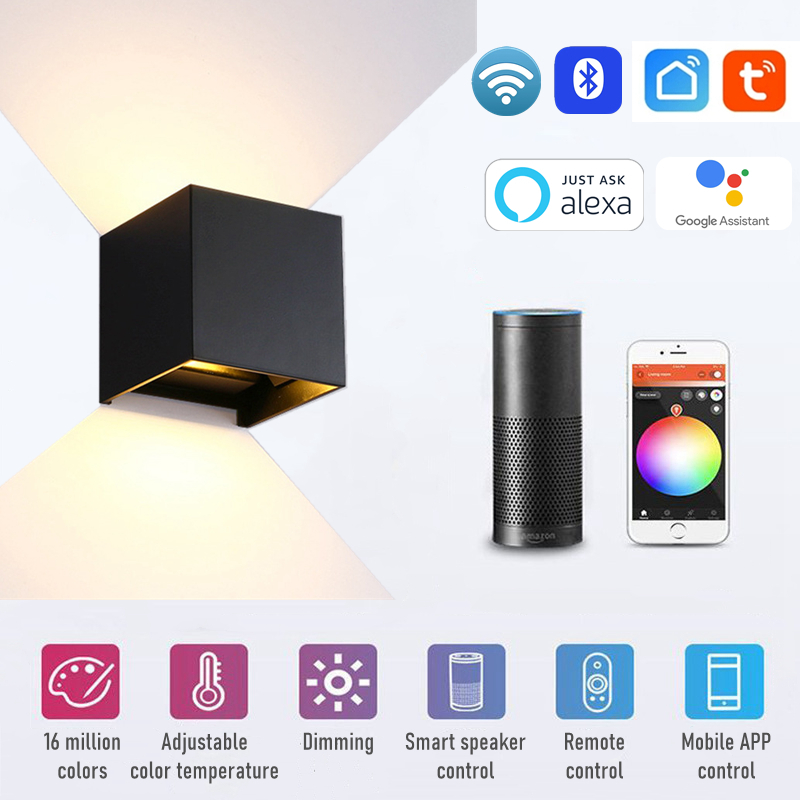 Tuya WIFI Smart RGB LED Wall L - Outdoor Lighting Zigbee review and price