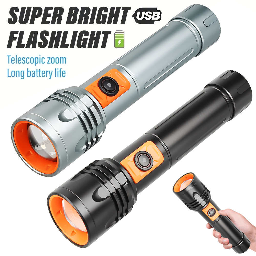 High Power LED Flashlight USB  - Outdoor Lighting Usb review and price