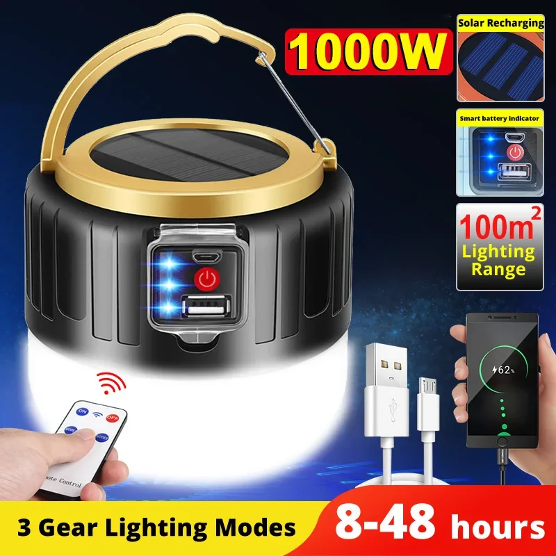 LED Solar Camping Light Power  - Outdoor Lighting Wire review and price