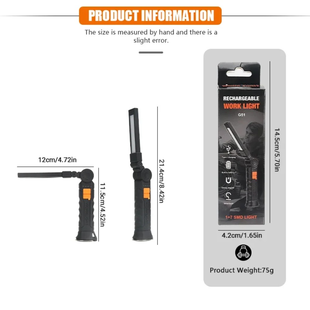 Portable COB LED Flashlight US - Outdoor Lighting Usb review and price