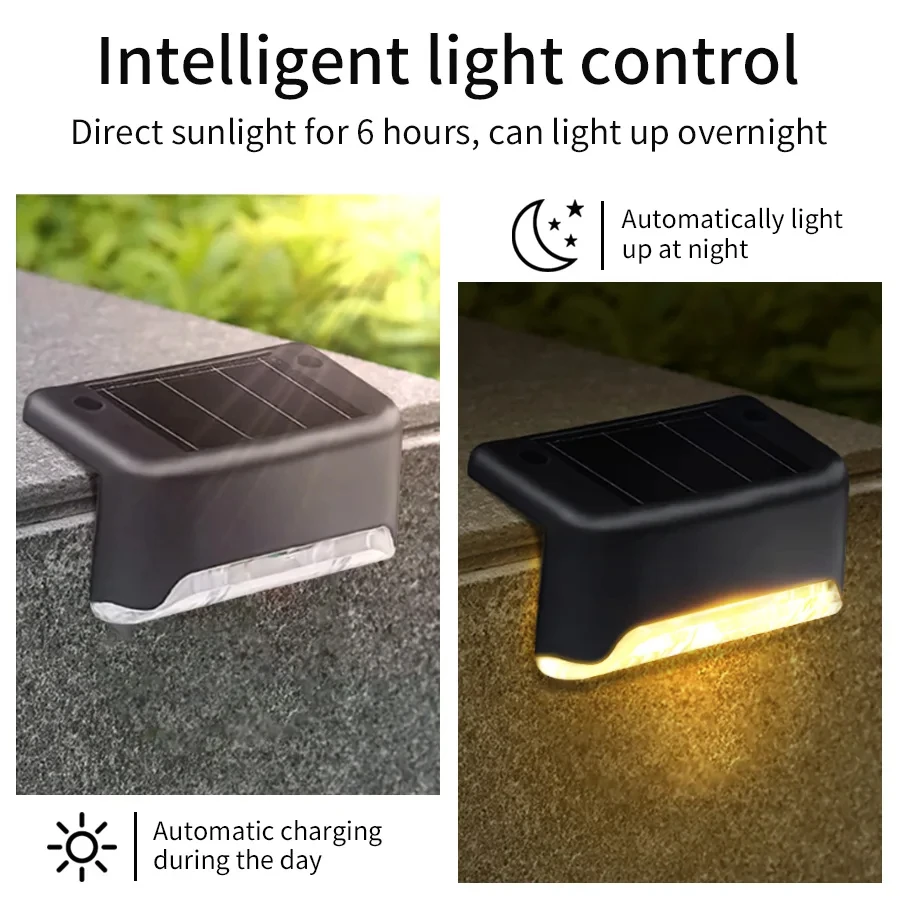 1-8 Pack Led Solar Step Lights - Outdoor Lighting Zigbee review and price