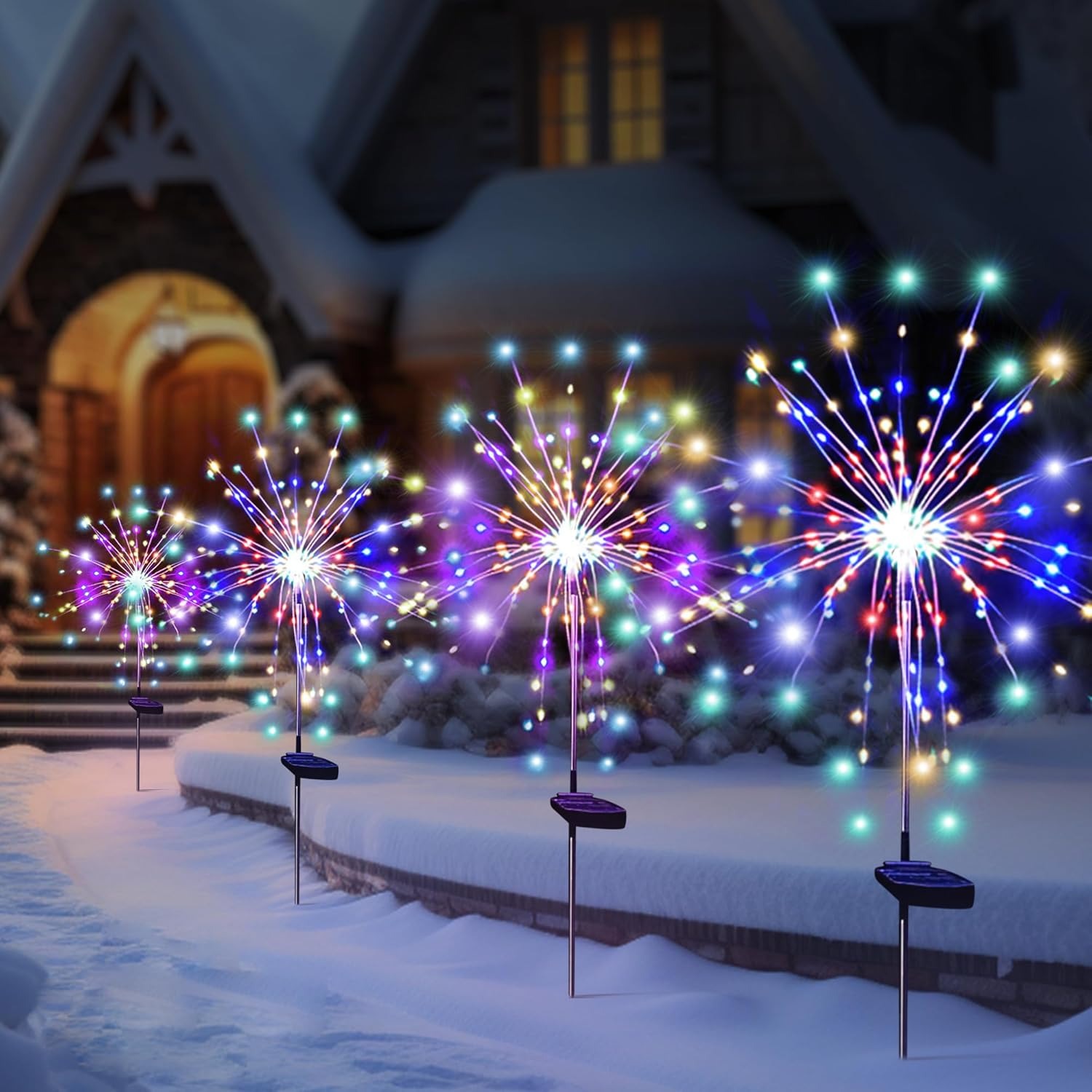 Solar LED Firework Fairy Light - Outdoor Lighting Effects review and price