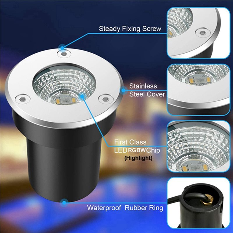 A01F-Outdoor 12V RGBW In Groun - Outdoor Lighting Low Voltage review and price