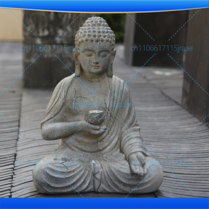 Zen Garden Decor Resin Buddha  - Outdoor Zen Lighting review and price