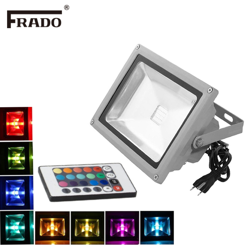 RGB LED Flood Lights 10W LED E - Outdoor Lighting Zigbee review and price