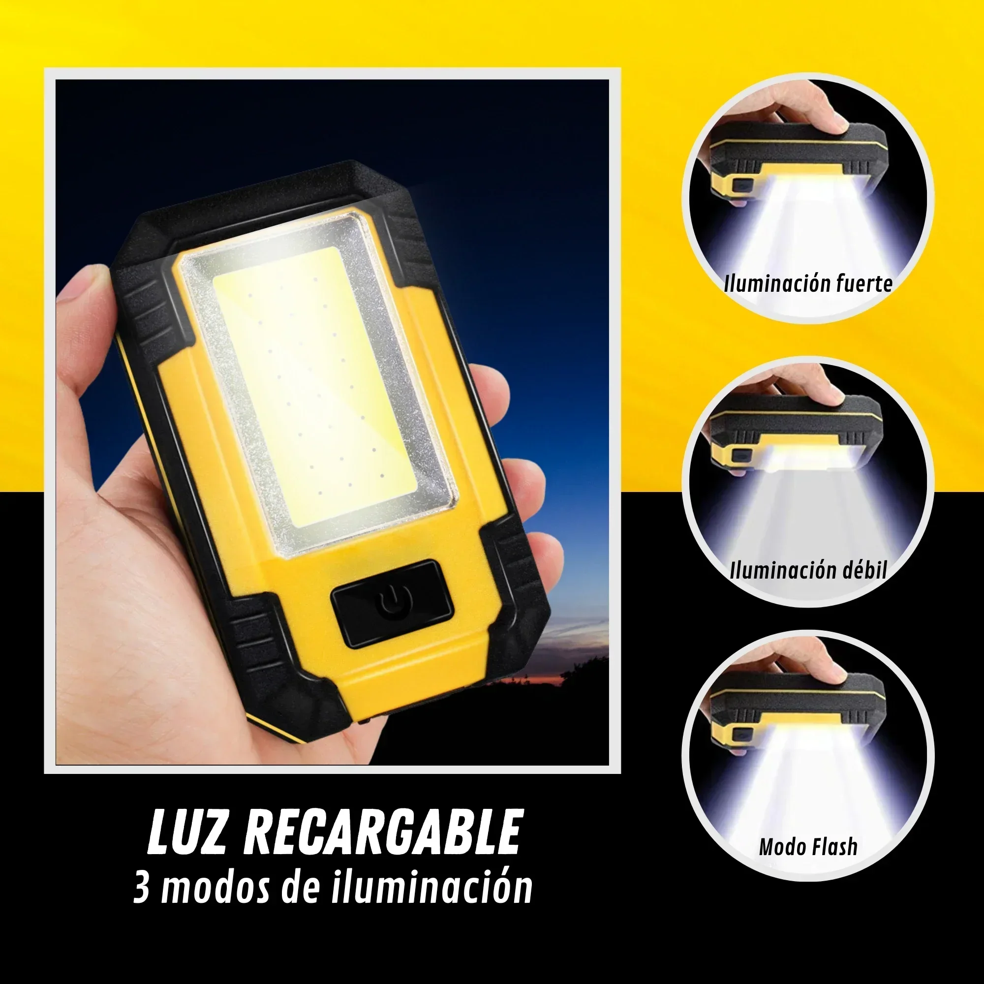 Rechargeable 4000MaH Work Ligh - Outdoor Lighting House review and price