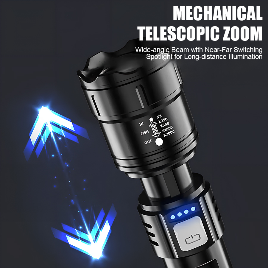 High Power P50 LED Flashlight  - Outdoor Lighting Usb review and price