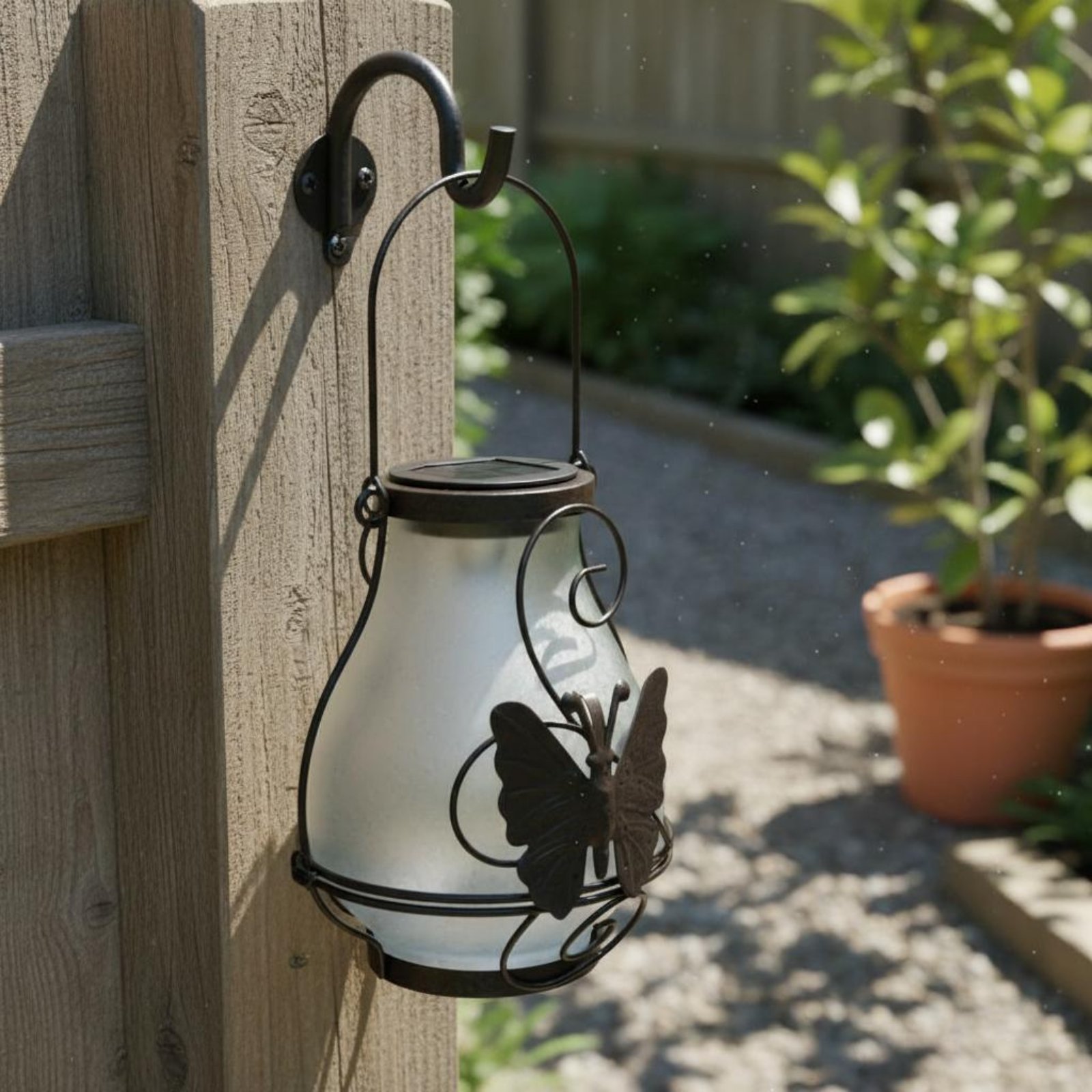Solar Butterfly Lantern Waterp - Outdoor Lighting And Decor review and price
