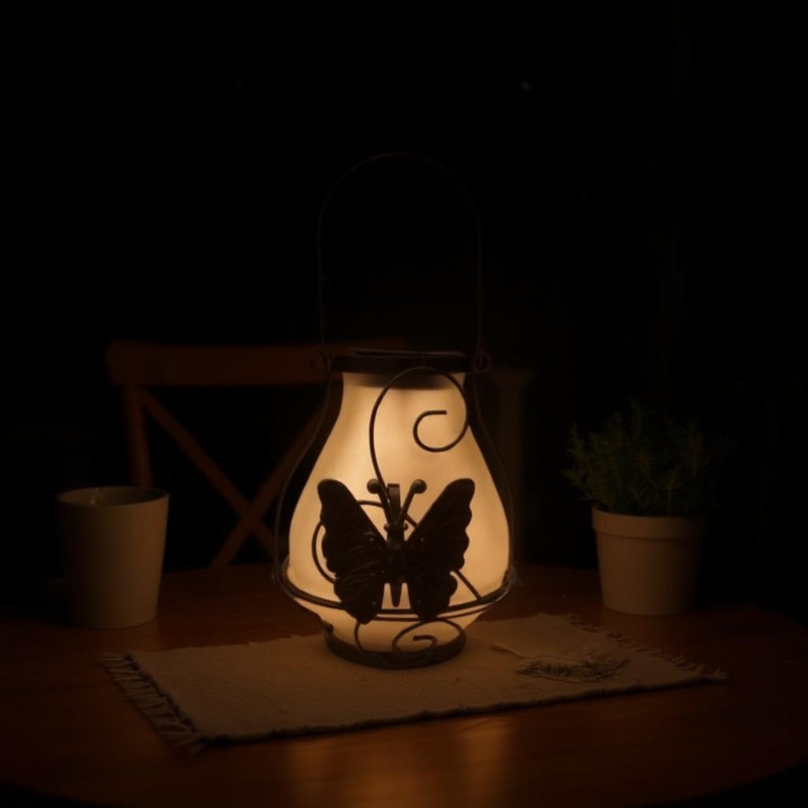 Solar Butterfly Lantern Waterp - Outdoor Lighting And Decor review and price