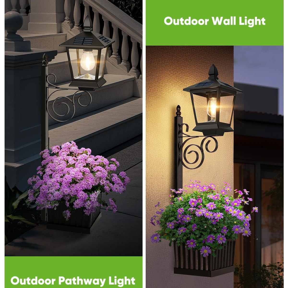 2 in 1 Solar Planter Lamp Wate - Outdoor Lighting And Decor review and price
