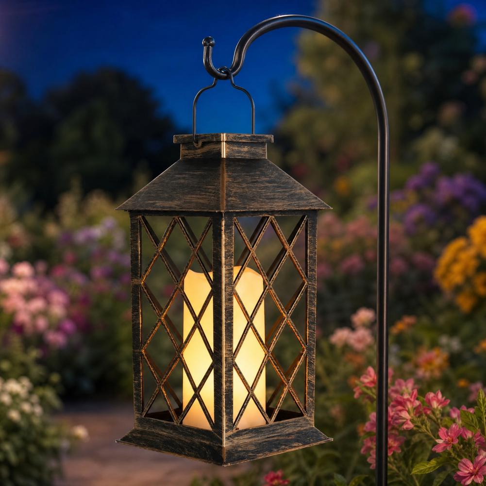 Retro Solar Lantern, Outdoor S - Outdoor Lighting And Decor review and price