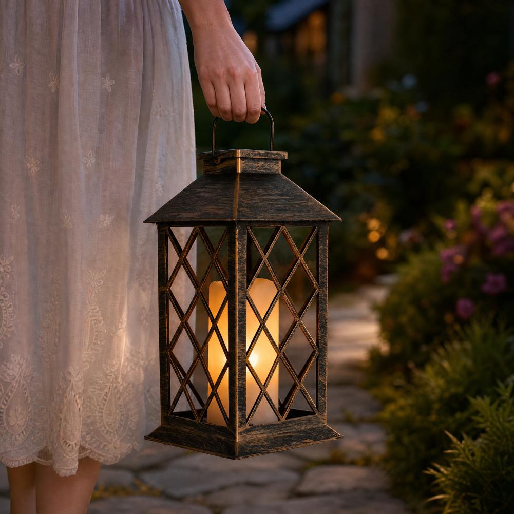 Retro Solar Lantern, Outdoor S - Outdoor Lighting And Decor review and price