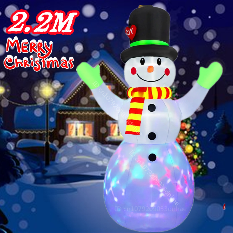 2.2M/7FT Christmas Inflatable  - Xmas Outdoor Lighting Decorations review and price