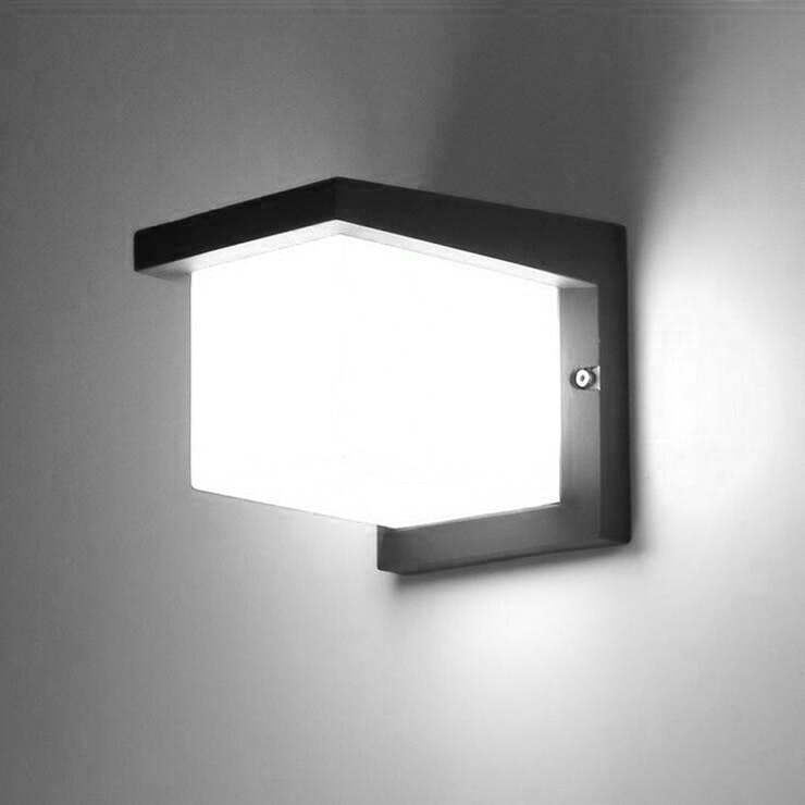 10W LED Exterior Wall Sconce L - Outdoor Yard Lighting Fixtures review and price