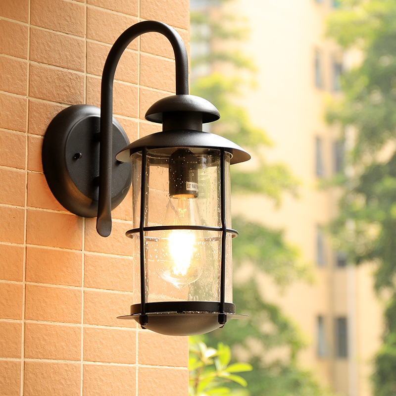 Vintage Wall Lamp E27 Bulb Sco - Outdoor Yard Lighting Fixtures review and price