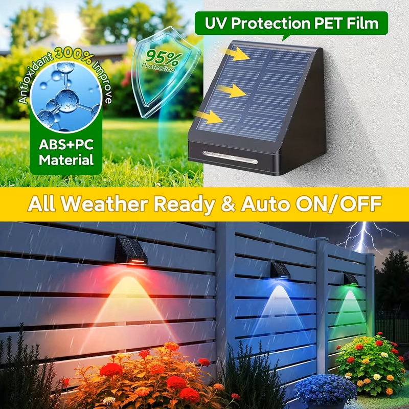 Solar Fence Lights Outdoor: So - Outdoor Lighting Zigbee review and price