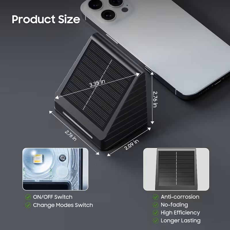 Solar Fence Lights Outdoor: So - Outdoor Lighting Zigbee review and price