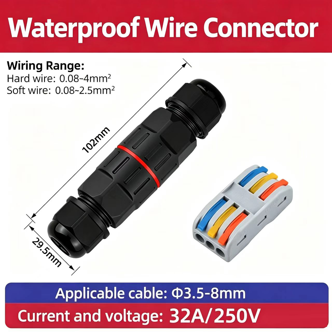 2 Pin 3 Pin Quick Connect Wire - Outdoor Lighting Low Voltage review and price
