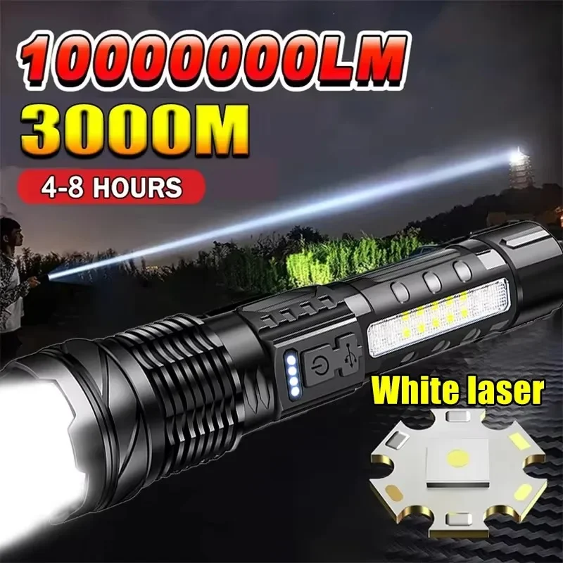 Powerful LED Flashlight Batter - Outdoor Lighting Usb review and price