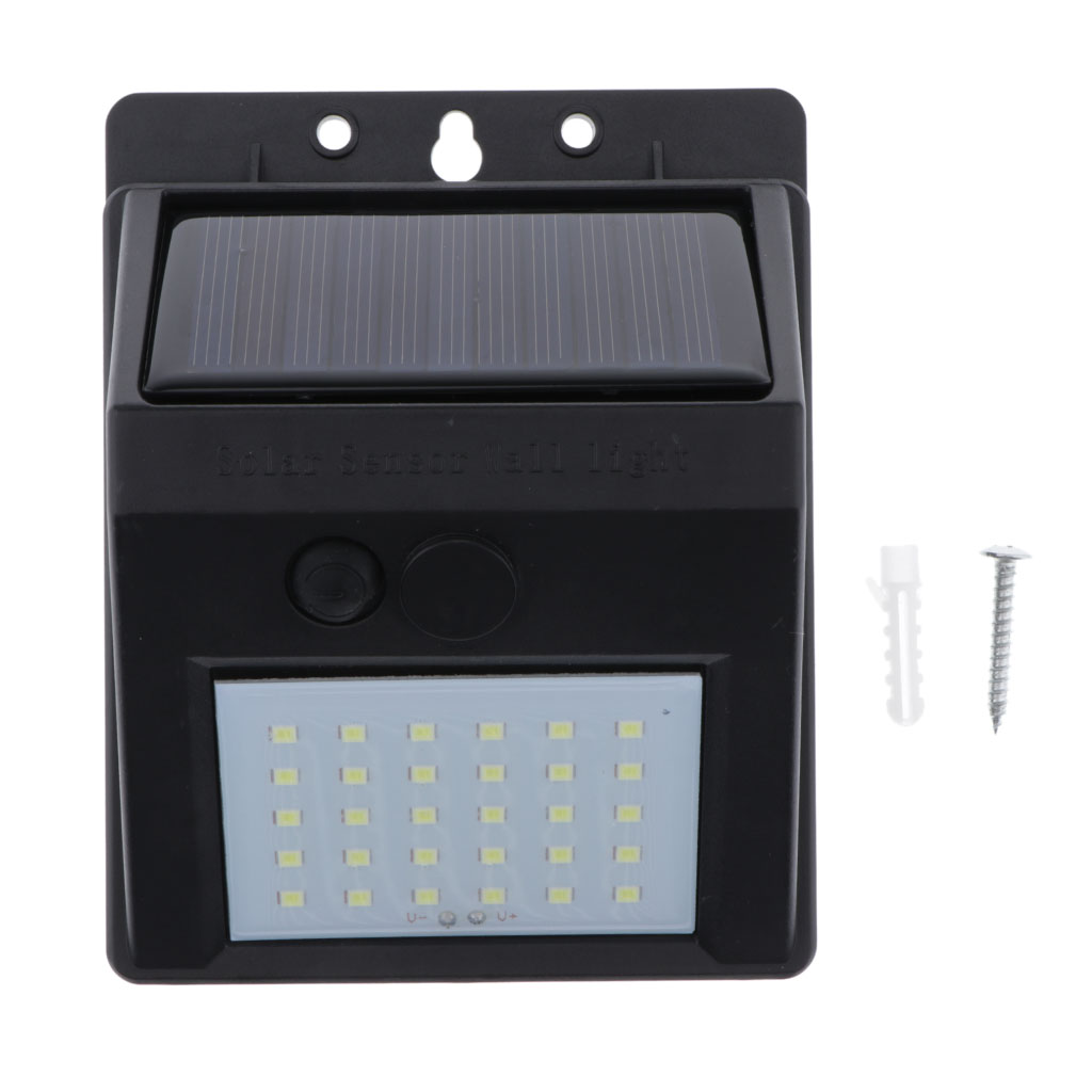 Outdoor Solar Powered LED Wall - Outdoor Yard Lighting Fixtures review and price