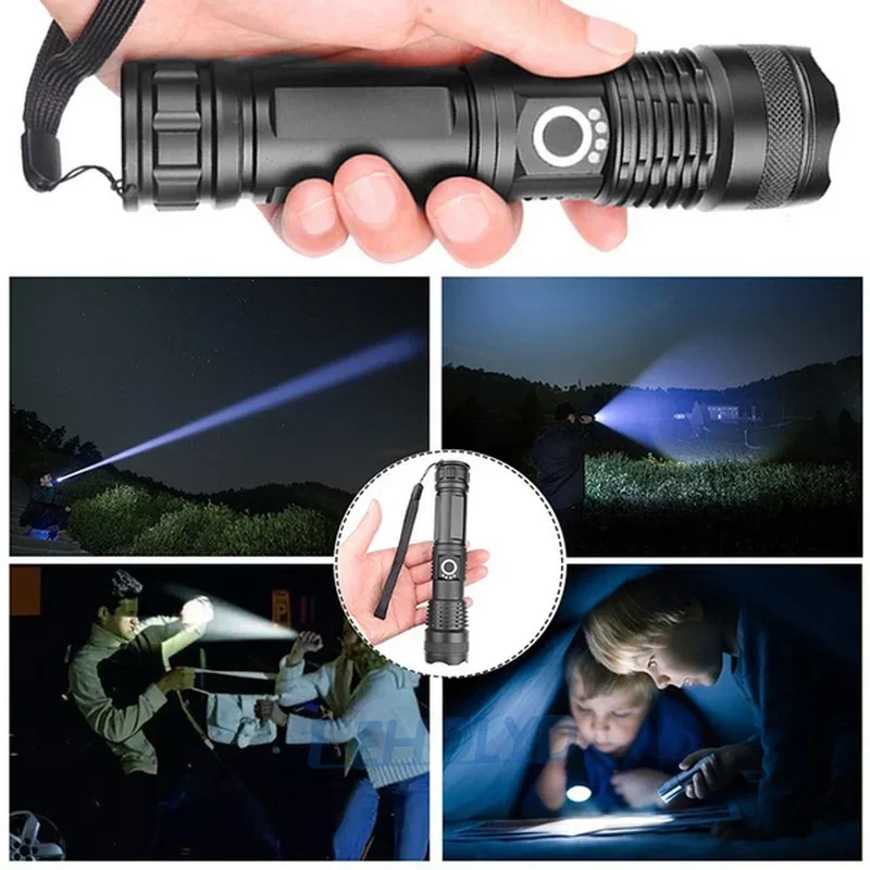 High Power XHP70 Led Flashligh - Outdoor Lighting Quality review and price