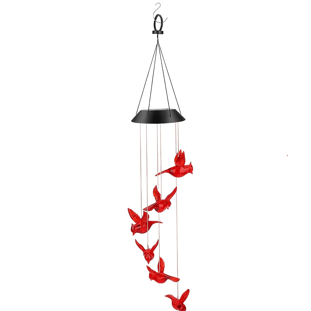 Solar-Powered Flaming Bird Win - Outdoor Lighting Design review and price