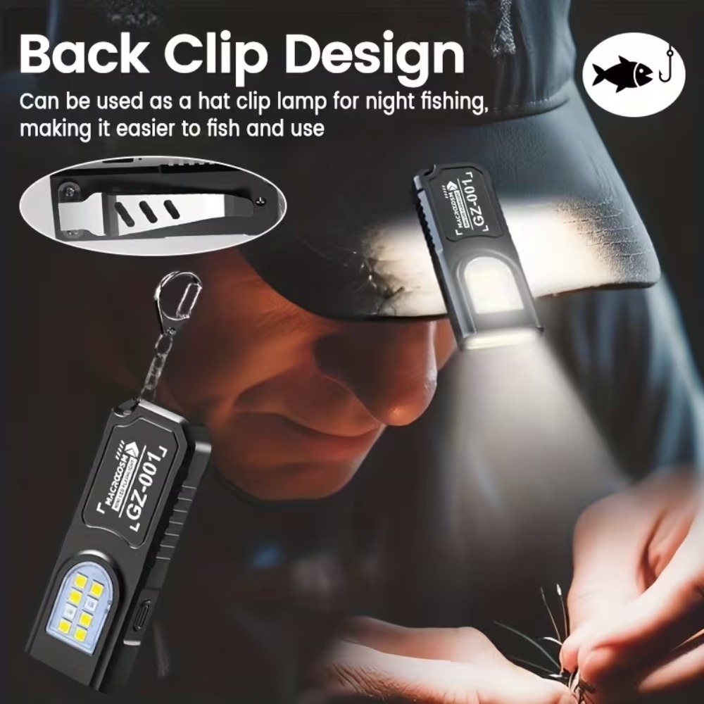 Mini COB LED Keychain Flashlig - Outdoor Lighting House review and price